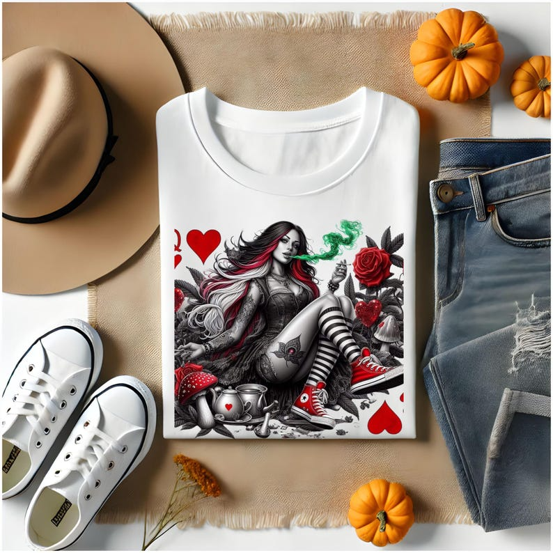 Queen of Hearts Graphic Tee